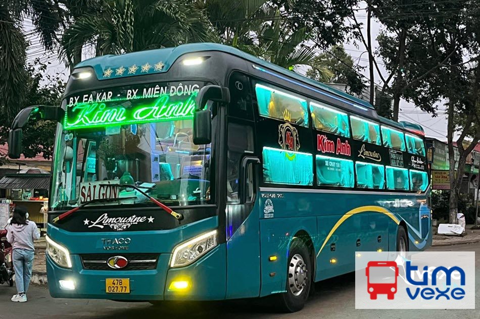 Nhà xe Kim Anh Đắk Lắk