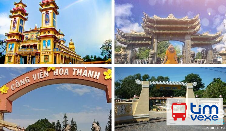 Đặt vé xe từ Sài Gòn đi Hòa Thành – Tây Ninh giá tốt, tiện lợi 