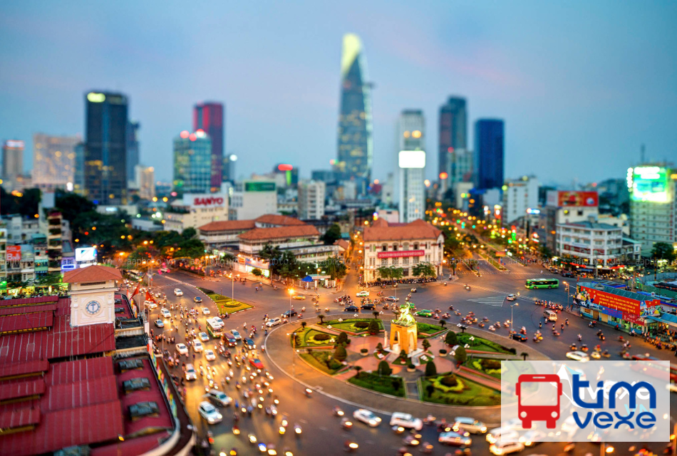 Đặt vé xe từ Chợ Mới An Giang đi Sài Gòn giá tốt nhất
