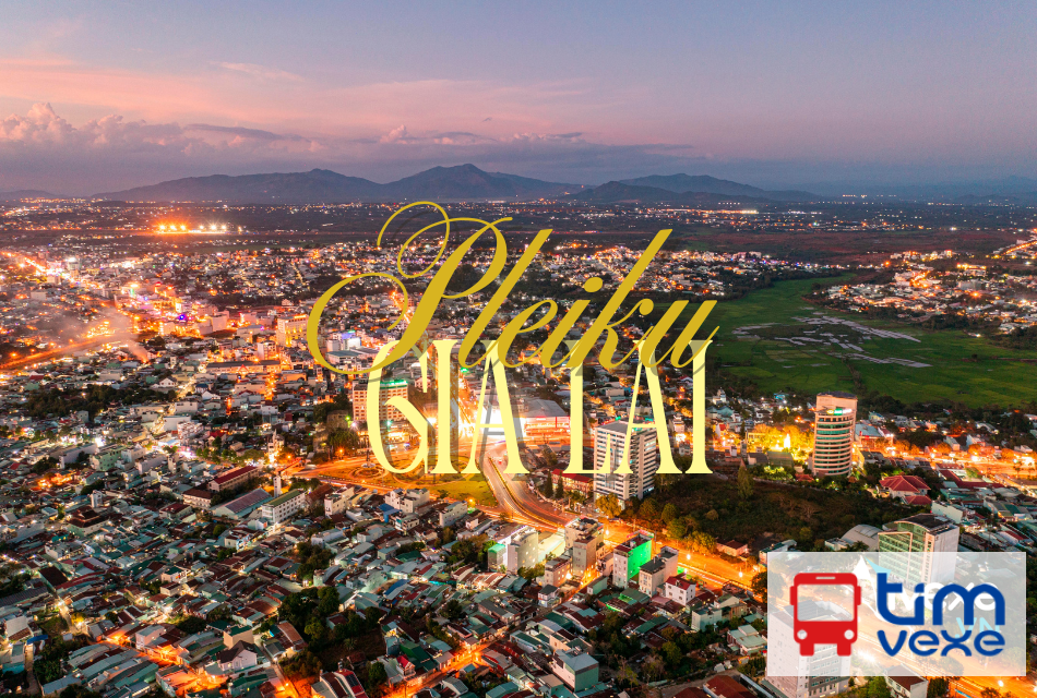 Đặt vé xe tuyến Thanh Hóa đến Pleiku Gia Lai giá ưu đãi